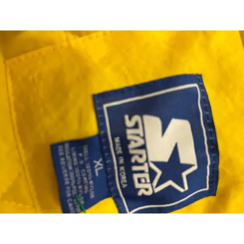 West Virginia Mountaineers Starter‎ Jacket XL zip up  Vintage - Picture 2 of 6